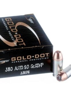20 Rounds of .380 ACP Ammo by Speer - 90gr JHP