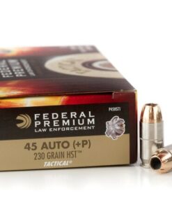 1000 Rounds of .45 ACP +P HST Ammo by Federal LE - 230gr JHP