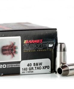 20 Rounds of .40 S&W Ammo by Barnes TAC-XPD - 140gr TAC-XP