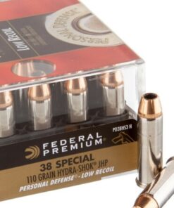 20 Rounds of .38 Spl Ammo by Federal Hydra Shok - 110gr JHP