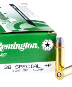 50 Rounds of .38 Spl Ammo by Remington - 125gr SJHP