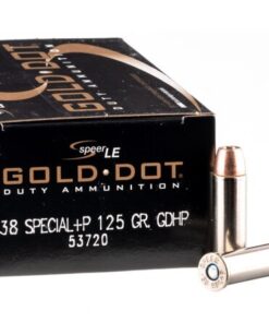 1000 Rounds of .38 Spl Ammo by Speer - 125gr JHP