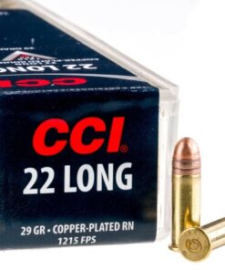 100 Rounds of .22 Long Ammo by CCI - 29gr CPRN