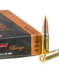 20 Rounds of 7.62x39mm Ammo by PMC - 123gr FMJ