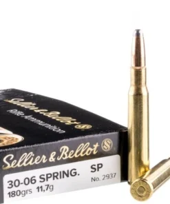20 Rounds of 30-06 Springfield Ammo by Sellier & Bellot - 180gr SP