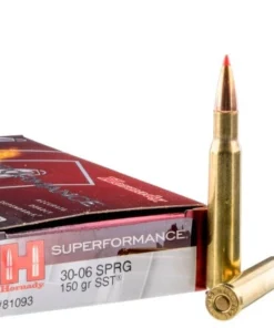 20 Rounds of 30-06 Springfield Ammo by Hornady - 150gr SST