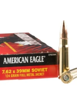 500 Rounds of 7.62x39mm Ammo by Federal - 124gr FMJ