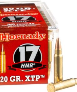 50 Rounds of .17HMR Ammo by Hornady - 20gr JHP - XTP