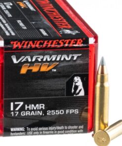 50 Rounds of .17HMR Ammo by Winchester - 17gr V-Max