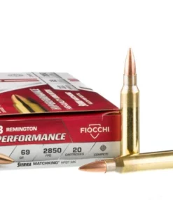 200 Rounds of .223 Ammo by Fiocchi - 69gr MatchKing HPBT