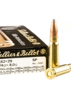 600 Rounds of 7.62x39mm Ammo by Sellier & Bellot - 124gr SP