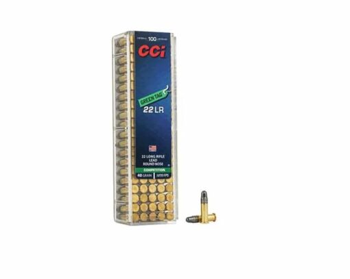 CCI Green Tag .22LR 40gr. LRN 100rds