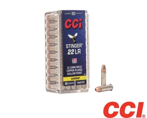 CCI Stinger .22LR 32gr. CPHP 500rds