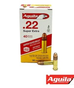 Aguila Super Extra .22LR 40gr. Copper Plated Solid Point 2000rds