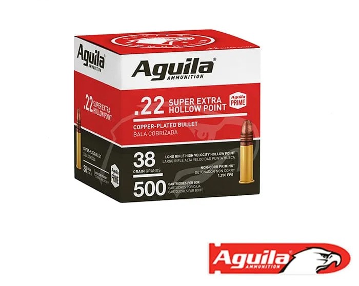 Aguila Super Extra .22LR 38gr. HP 2000rds
