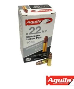Aguila Interceptor .22LR 40gr. HP 500rds