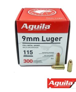 Aguila 9mm 115gr. FMJ 1200rds
