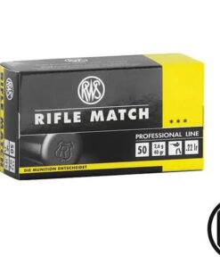 RWS Match .22LR 40gr. LRN 50rds