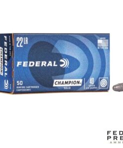 Federal Champion .22LR 40gr. Solid 500rds