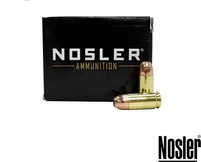 Nosler Match Grade 9mm 124gr. JHP 20rds