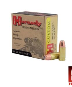 Hornady Custom 9mm 147gr. XTP 25rds