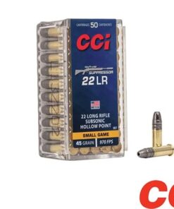 CCI Suppressor .22LR 45gr. HP 5000rds
