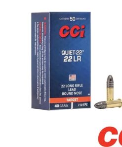 CCI Quiet-22 .22LR 40gr. LRN 500rds