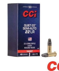 CCI Quiet-22 .22LR 45gr. LRN 500rds