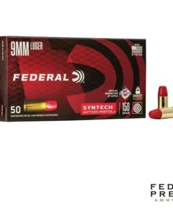 Federal Syntech Action 9mm 150gr. TSJ 500rds