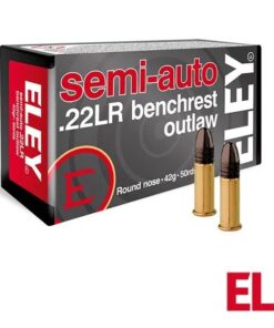 Eley Semi-Auto Benchrest Outlaw .22LR 42gr. RN 50rds