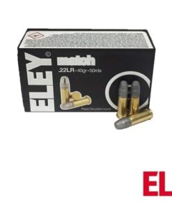 Eley Match .22LR 40gr. PFN 50rds