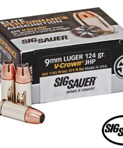 Sig Sauer Elite V-Crown 9mm 124gr. JHP 200rds
