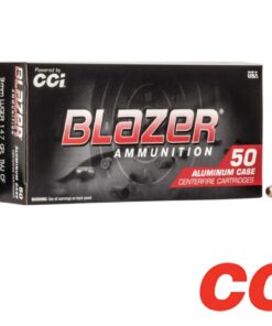 CCI Blazer Aluminum 9MM TMJ 147 GR Clean Fi 50rds
