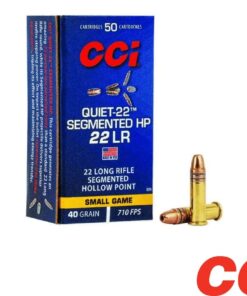 CCI Quiet-22 .22LR 40gr. Segmented HP 500rds