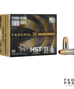 Federal Premium 9mm 124gr. HST 200rds