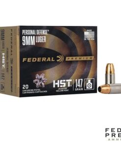 Federal Premium 9mm 147gr. JHP 200rds