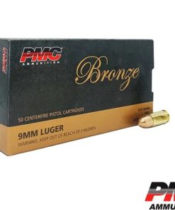 PMC Bronze 9mm 124gr. FMJ 50rds