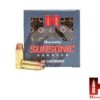 Hornady Subsonic 9mm 147gr. XTP 25rds