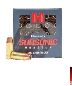 Hornady Subsonic 9mm 147gr. XTP 25rds