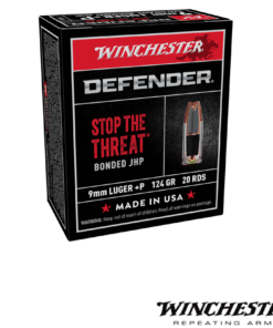Winchester Defender Elite 9mm +P 124gr. BJHP 20rds