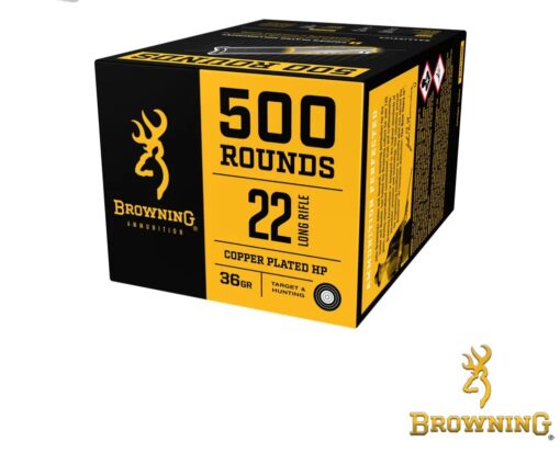 Browning .22LR 36gr. PHP 500rds