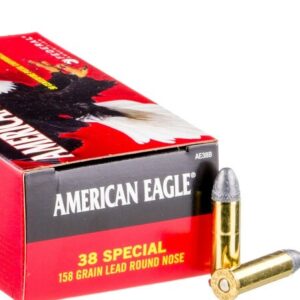 1000 Rounds of .38 Spl Ammo by Federal – 158gr LRN