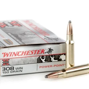 20 Rounds of .308 Win Ammo by Winchester – 150gr PP