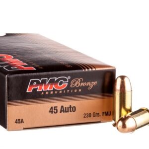 1000 Rounds of .45 ACP Ammo by PMC – 230gr FMJ