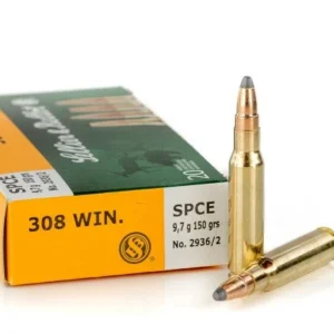 500 Rounds of .308 Win Ammo by Sellier & Bellot – 150gr SPCE