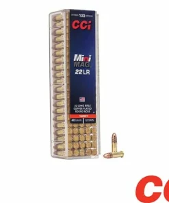 CCI Mini-Mag .22LR 40gr. CPRN (500rds, 1000rds & 5000rds)