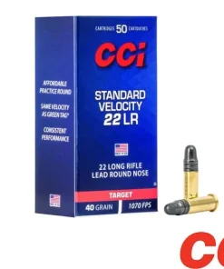 CCI Standard-Velocity .22LR 40gr. LRN (500rds & 1000rds)