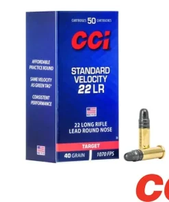 CCI Standard-Velocity .22LR 40gr. LRN 5000rds