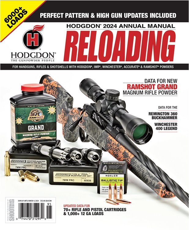 Hodgdon 2024 Annual Reloading Manual