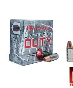 Hornady Critical Duty 9mm +P 124gr. FlexLock 25rds